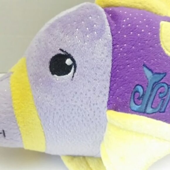 The Petting Zoo Jonah Fish Whale 12'' Stuffed Plush - Picture 3 of 7